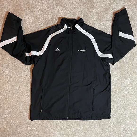Adidas Cybex track suit jacket (Black X-Large) pre-owned - Picture 1 of 4